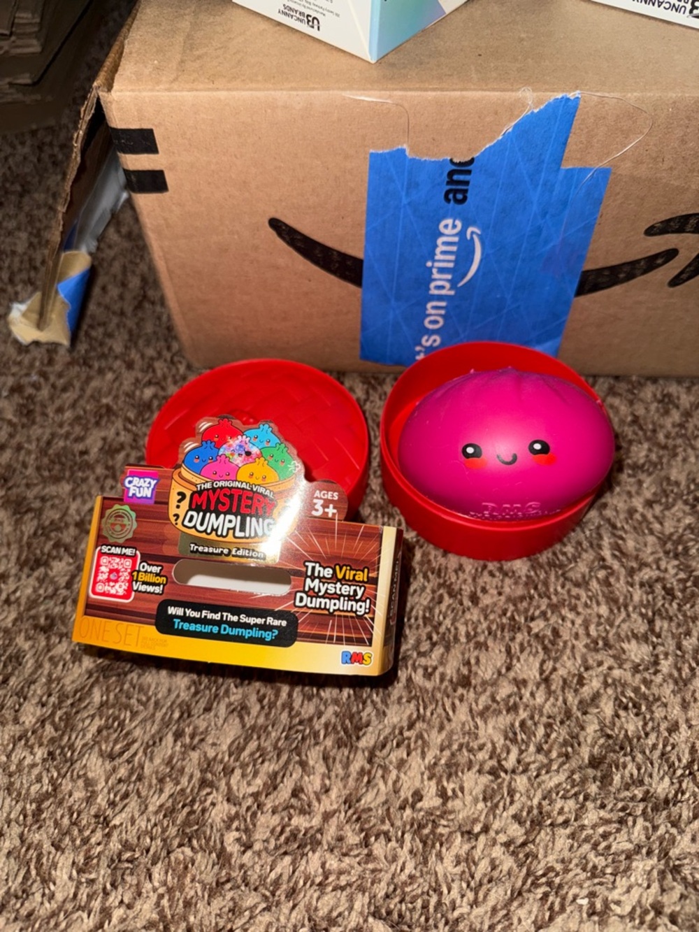 RMS Pink Treasure Edition Mystery Dumpling Opened